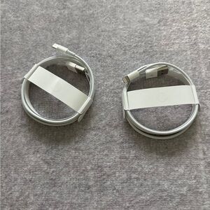 Apple USB to lightning cables